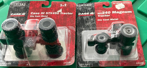 1/64 Case IH International MX240 Magnum FWA & STX450 4WD Tractors with Triples - Picture 4 of 8