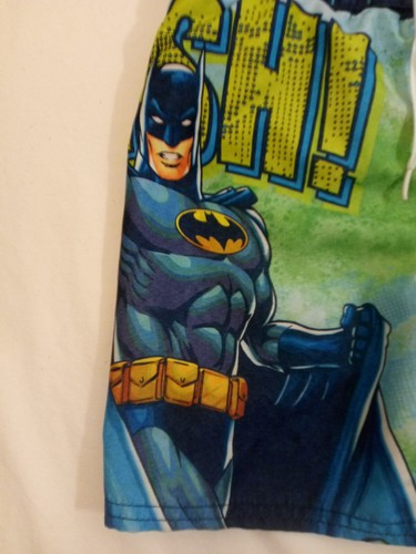 Boy's Justice League Swimwear/ Trunks DC Comics Batman, Superman, Flash Size: 4 - Picture 4 of 13
