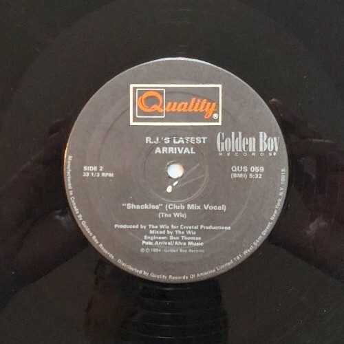 R.J.'s Latest Arrival mix Vinyl Single 1984 eBay