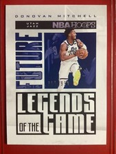 2020-21  Hoops Future Legends of the Game Donovan Mitchell #22 /999 !! Utah Jazz