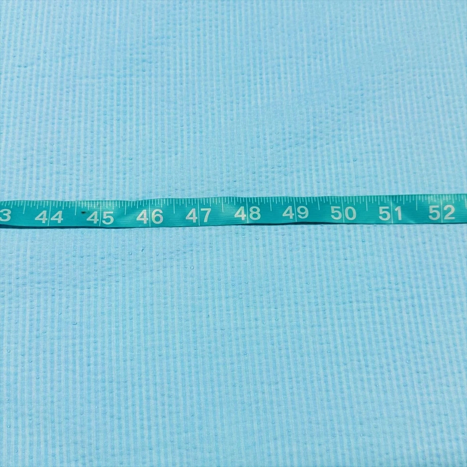 Tela de polietileno de algodón azul teniente sólidos Seersucker de 1 yarda por Robert Kaufman S190-1200 Foto 3 de 4