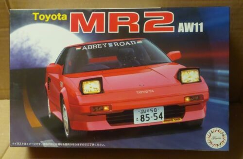 Fujimi Toyota MR2 AW11 Sports Car - Plastic Model Car Kit - 1/24 Scale - #4628 - Picture 1 of 6