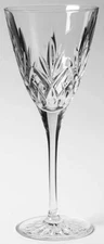 Princess House Highlights Pattern Wine Goblet 7 1/4" Tall