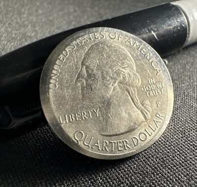 2017-P Effigy Mounds Quarter Error Missing Nickel exposed Copper Rare & Unique