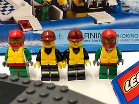 LEGO CITY 60005 TOWN FIRE BOAT 100% Complete w/ Manuals & Box