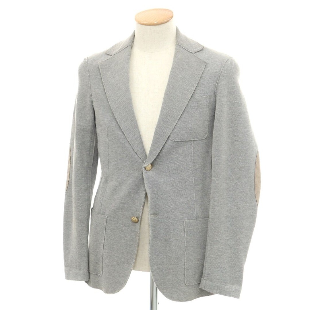 Used Eleven Tea Eleventy Cotton Jersey Casual Jacket Gray Size 44 