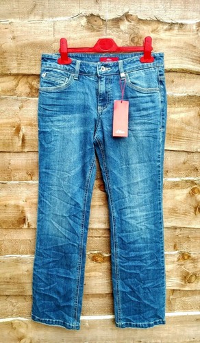 S.Oliver Smart Bootcut Women's Blue 