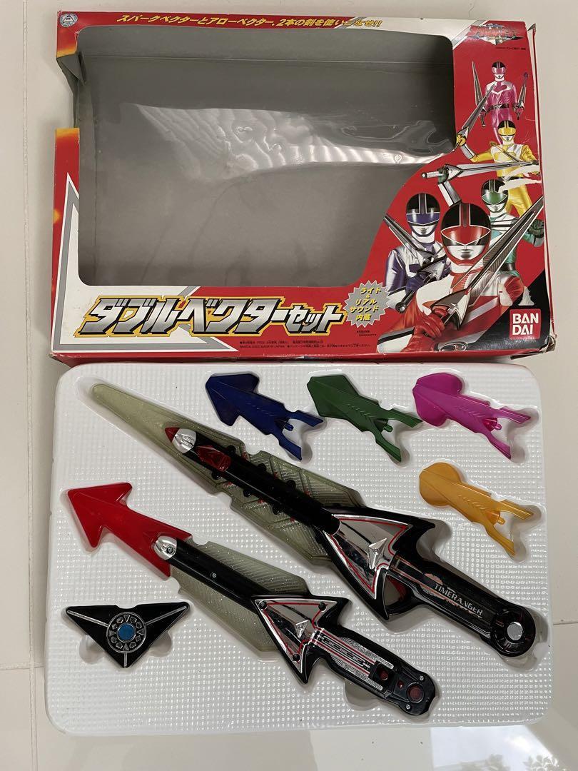 Power Rangers Time Force Timeranger double vector 7set Morpher