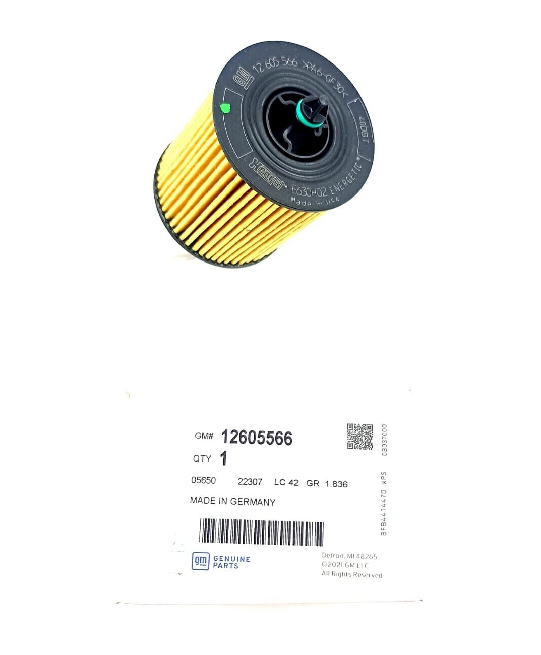 Original Opel Ölfilter Astra, Corsa C, Combo C, Meriva A - 1.7CDTi