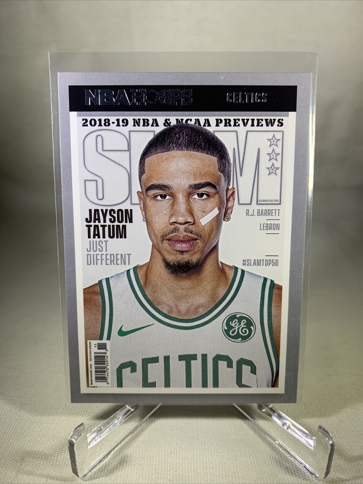 2021-22 Panini NBA Hoops Slam Jayson Tatum #SLAM#218