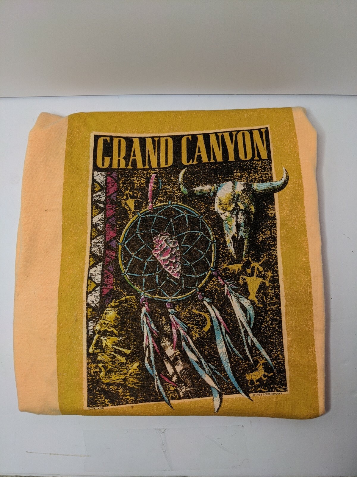 Vintage 1993 ScreenWorks Grand Canyon Single Stitch T… Gem