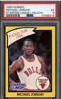 MICHAEL JORDAN 1990 Starting Lineup Rookie Year BULLS Basketball Card PSA 5