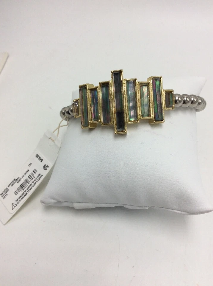 $49 Lucky Brand Brazalete Piedra Madreperla Negro #551 Foto 2 de 4