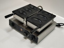 Kolice Commercial Waffle Iron Waffle Maker-Strange Shape,3 Grills