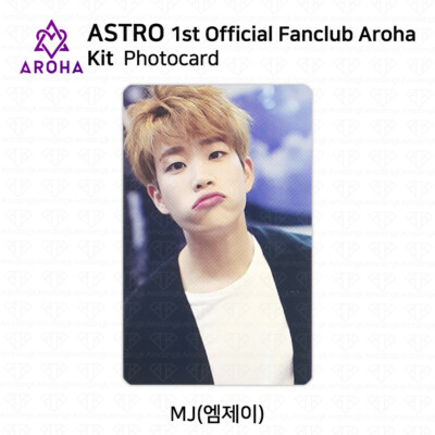 ASTRO 1st Official Fan Club AROHA Kit Photocard Eunwoo