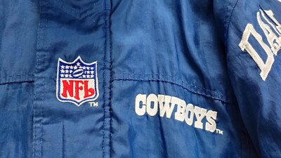 VINTAGE STARTER PRO LINE DALLAS COWBOYS FULL ZIPP WINTER JACKET