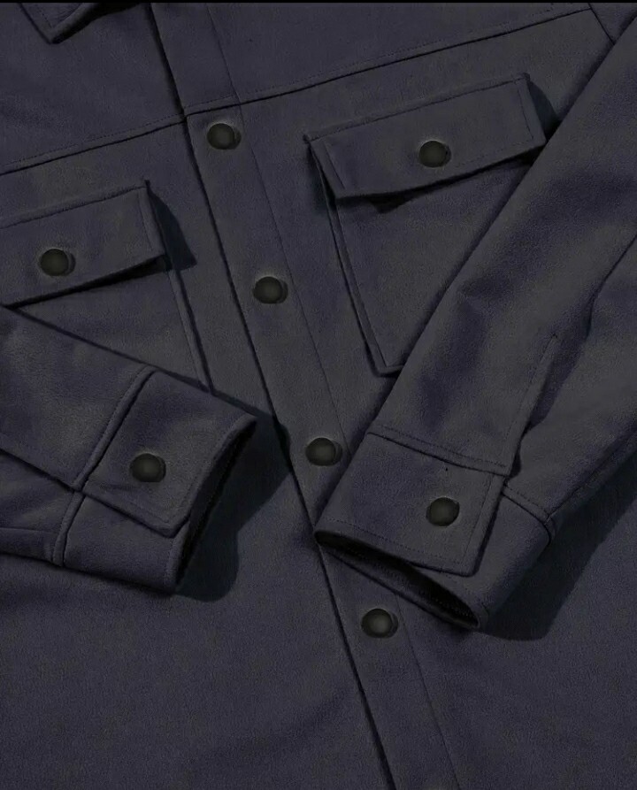 как выглядит Stylish Jacket With Classic Design In Solid Color, Suitable For Men To Wear As A фото
