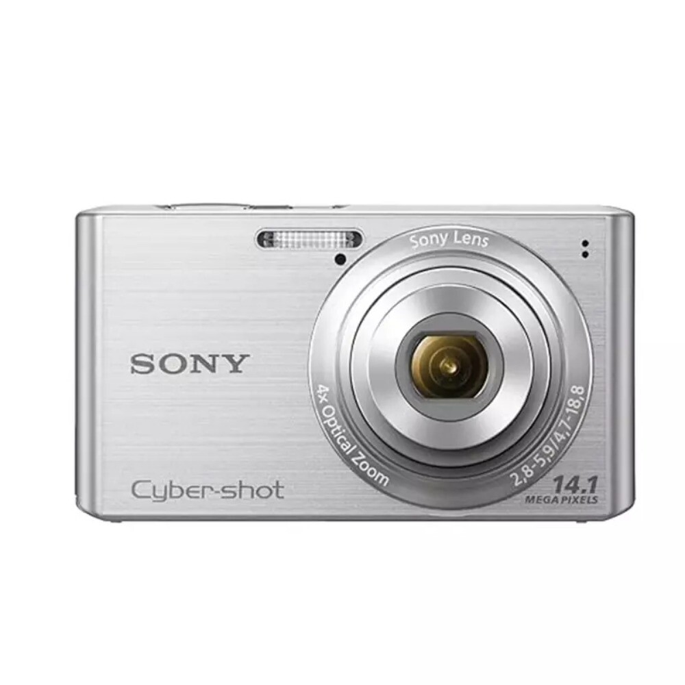 Silver Sony Cyber Shot DSC-W610 14.1MP 4.0x Optical Zoom CCD