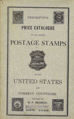 N. Catalogue de prix descriptif F. Seebeck de tous les timbres-poste connus  - Photo 1/1