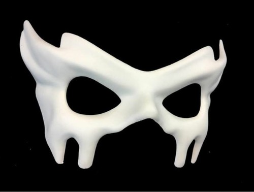 Bulk Blank DIY White Unpaint Masquerade Mask Polyresin Base Halloween Costume - Picture 20 of 30