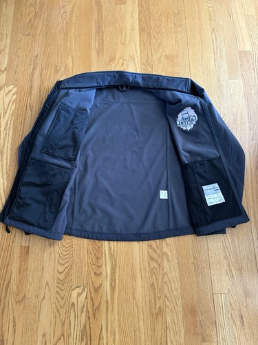 Official Beer Capitol Beer Distributor Jacket Size 2X Dark Gray Doc &Amelia - Picture 2 of 9