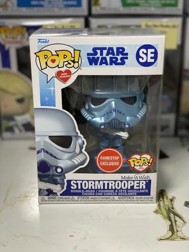 Funko Pop! Vinyl: Star Wars - Stormtrooper (Metallic) - GameStop (Exclusive)