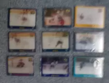LOT OF9 1997-98 Upper Deck Diamond Vision Hockey Cards