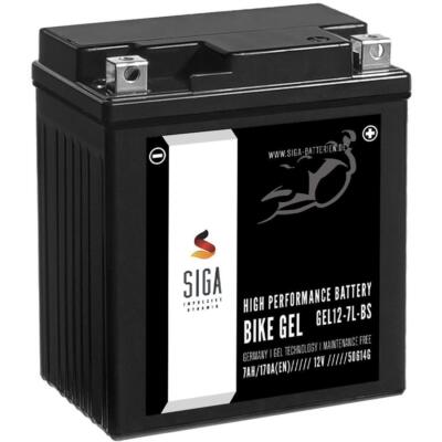 GEL Roller Batterie YTX7L-BS 7Ah 12V 170A/EN Motorradbatterien GEL12-7L-BS