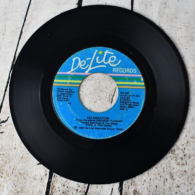 Kool & The Gang - Celebration, 7'' Vinyl/45 RPM, De-Lite Records, 1980