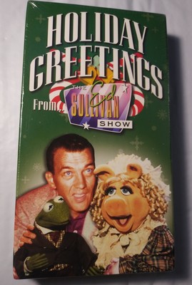 Holiday Greetings From the Ed Sullivan Show (VHS Sealed).