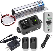 Door Access Control Kit with Electric Bolt Lock Remote Control