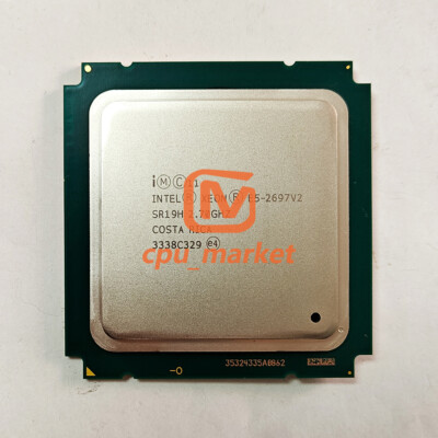 Intel Xeon E5-2697 v2 SR19H 2.7GHz 12 Cores 130W LGA2011 CPU Processor