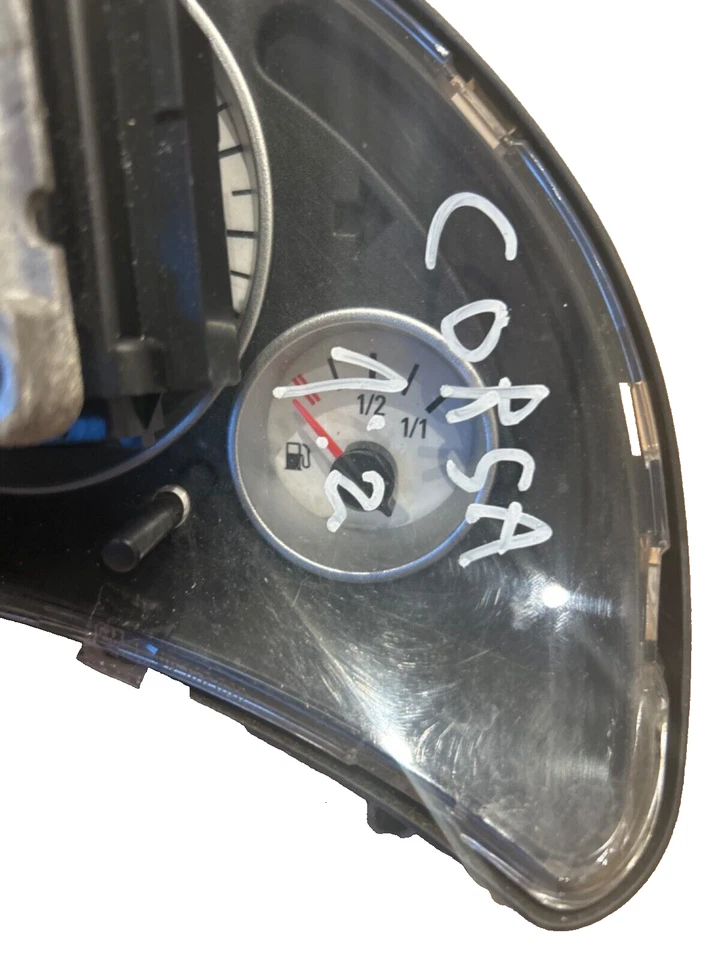 Steuergerät Motor Tachometer Zündschloss OPEL Corsa C 0261208393 1.2 - Bild 4 von 4