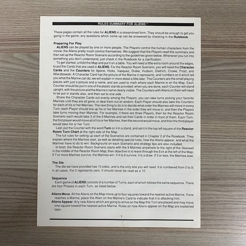 Aliens Este Tiempo ES Guerra Leading Edge Juegos Estrategia Tabla 1986 Completo - Imagen 19 de 24