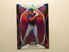 2023 Chronicles Certified Mirror Purple Card of Dustin Harris -Rangers # 26/50