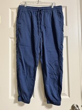 GAP Essential Jogger Męski Niebieski Easy comfort Sznurek Męski - Rozmiar Large
