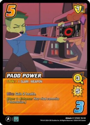 4X-PADD Power - STK03 10/22 - C-CH06:  Star Trek Lower Decks-Universus