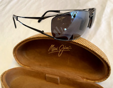 MAUI JIM KUKUNA SUNGLASSES Gunmetal Frames Grey Polarized Lenses MJ 353-02