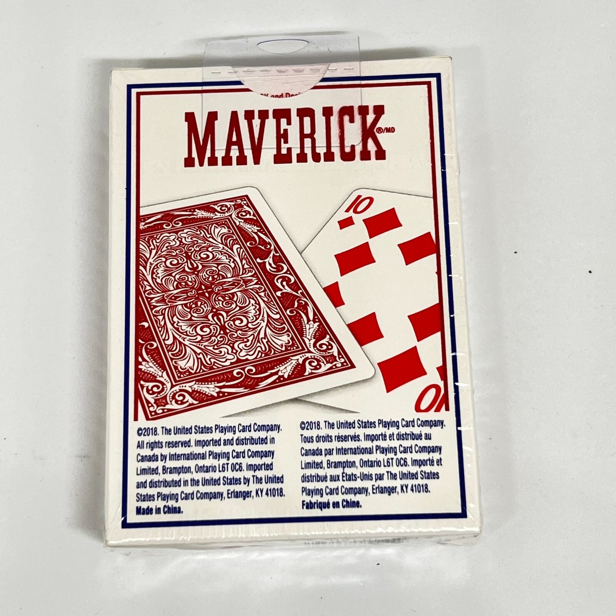  Maverick Playing Cards, Standard Index, (Pack of 12