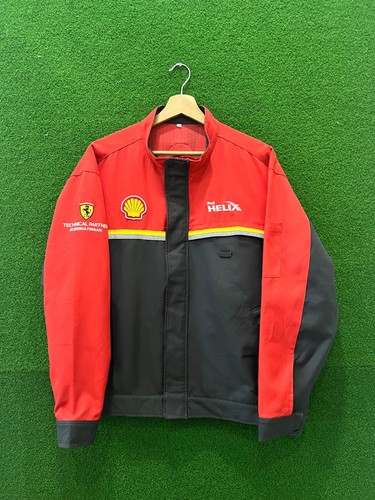 Vintage Shell Ferrari Jacket Large Size - 第 1/11 張圖片