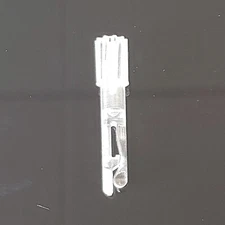 Vertical Blind Track Carrier Clip Hook - No Carrier -Clear Plastic 6pcs