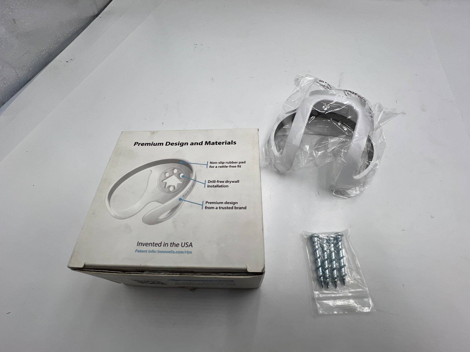 Smart Speaker Mount fits HomePod Mini Premium White Quick Installation-image