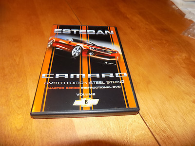 ESTEBAN CAMARO Limited Edition Steel String Guitar Lesson Series DVD Volume 6
