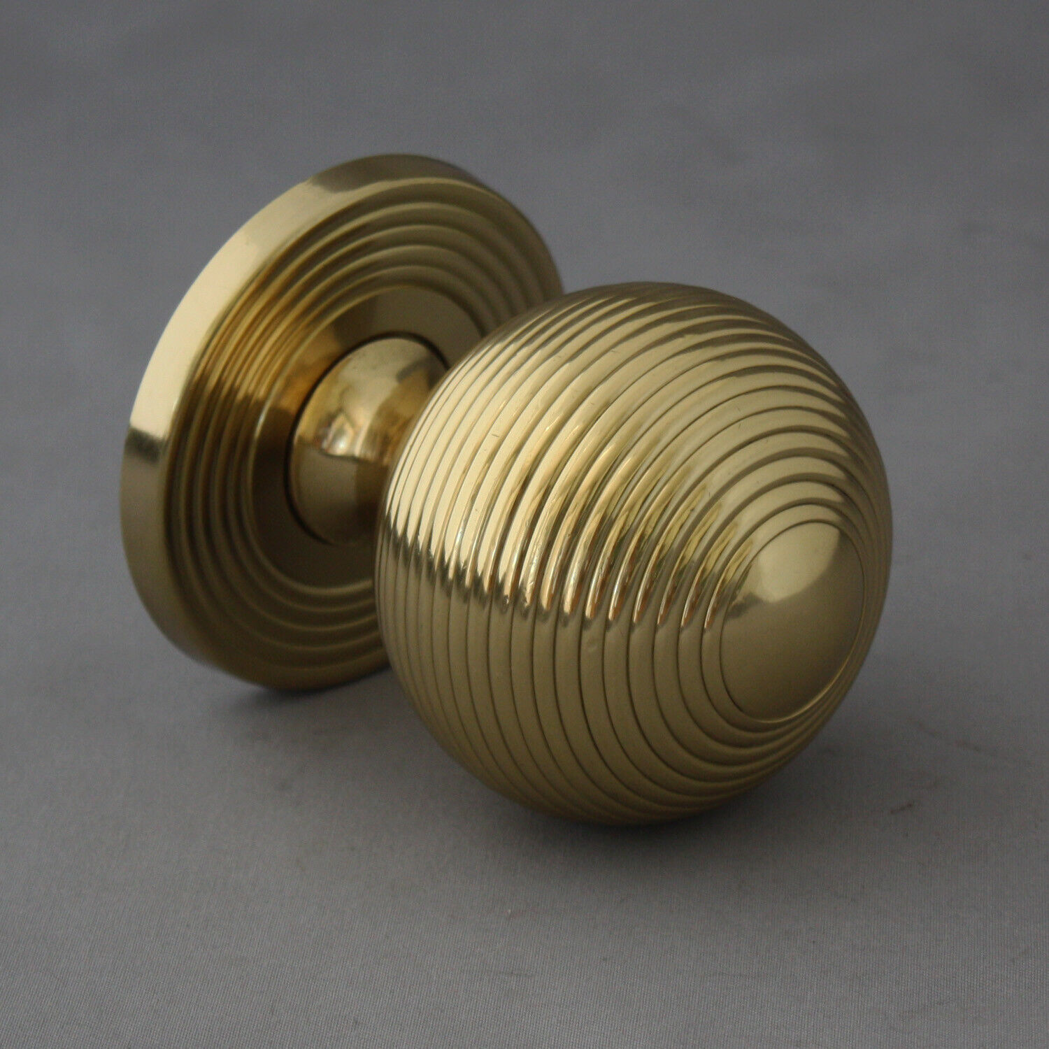 Brass Beehive Front Door Pull