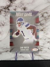 2026 SAGE Low Series - Silver Next Level #92 Cam Porter - Northwestern Wildcats 