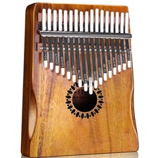 Newlam Kalimba Thumb Piano 17 Keys, Musical Gift for Kids and 17 Wood