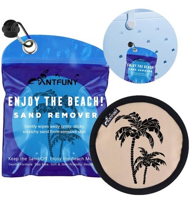 ''Beach Sand Remover | Essential Travel Accessories for Vacation & Cruise''