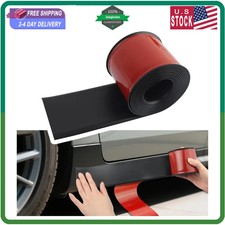 Universal Car Side Skirt Bumper Guard 16.4ft Self Adhesive Protector Trim Strip