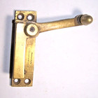 Antique Victorian Era. Brass Door Latch ( 1860-1870 )Many & Marshall New York — photo 1