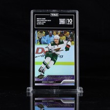 2023 Upper Deck Young Guns Silver Foil #215 Brock Faber RC Rookie TAG 10